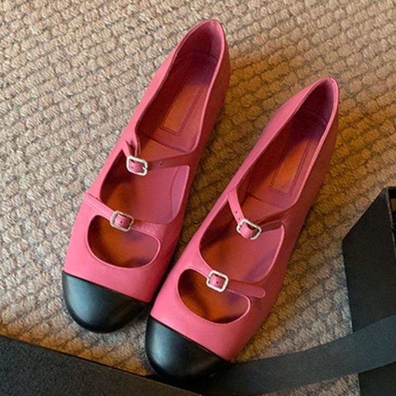 Women'S Fashion Shoes - Elegante mary jane sapatos femininos fivela