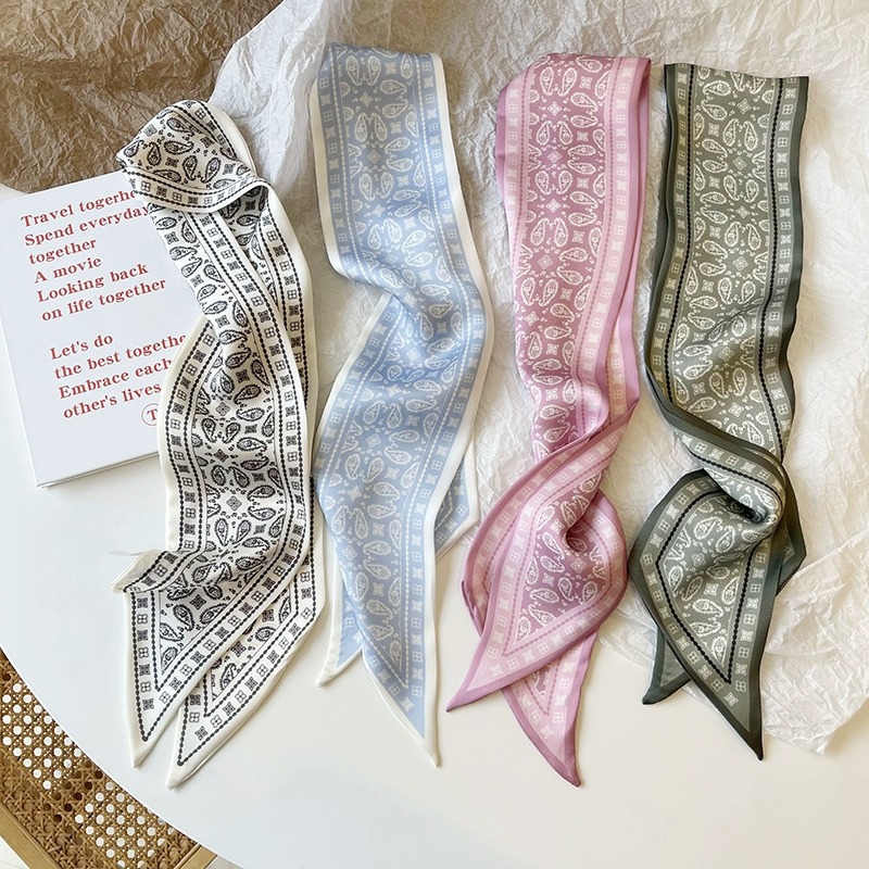 Women Fashion Necktie - Conjunto série lenço de cetim de