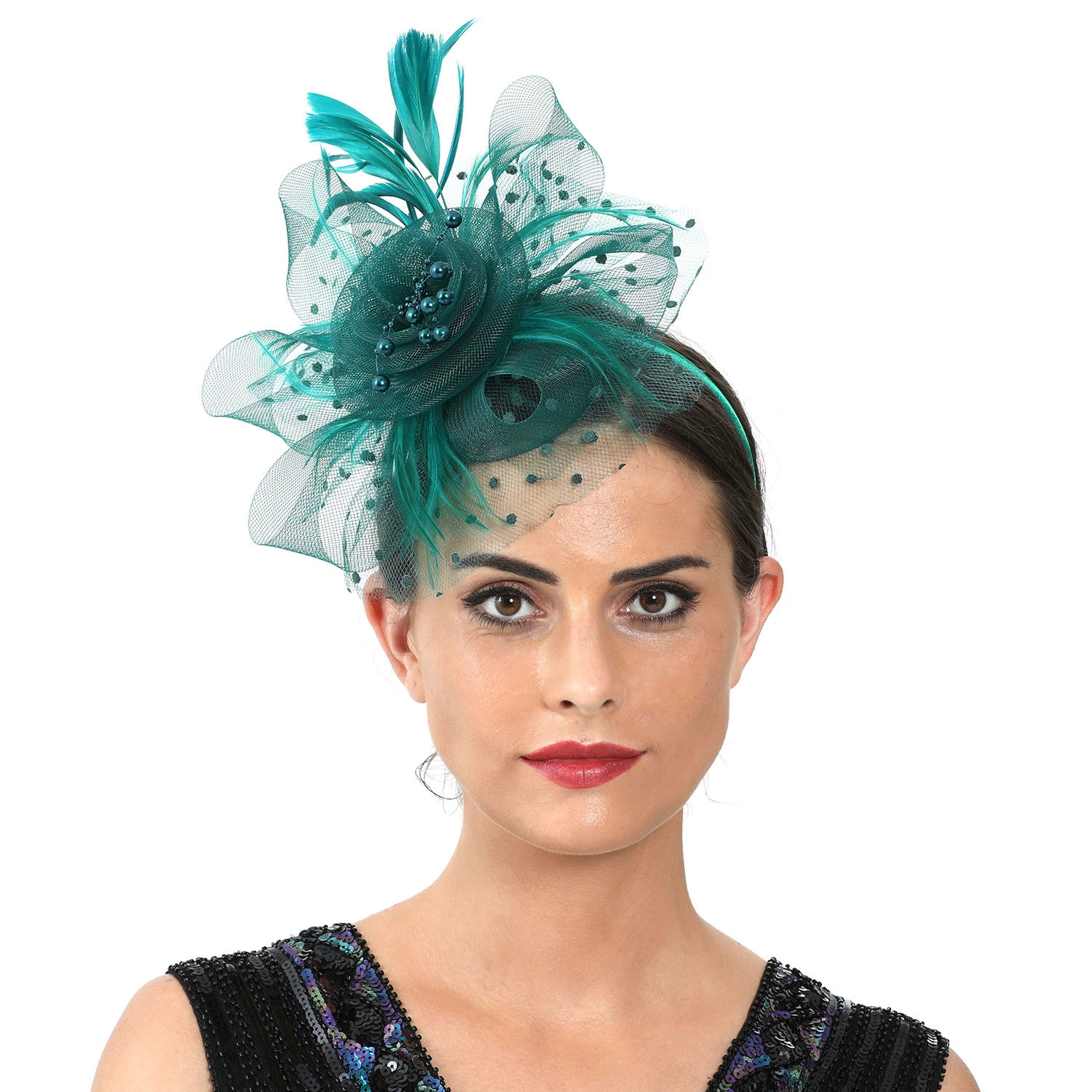 Elegante Fascinator Feminino p - Women'S Fashion Kentucky Derby avaliação e preço