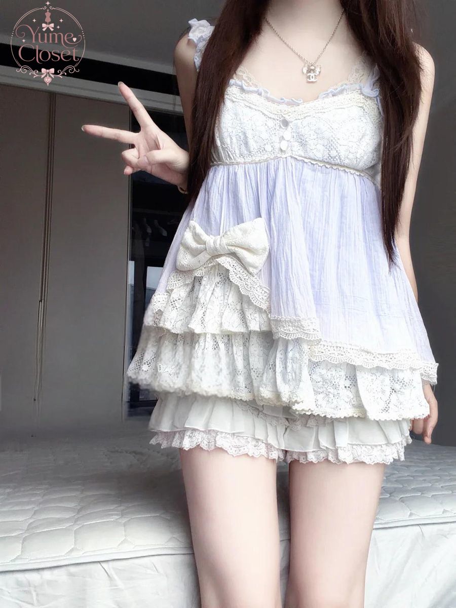 Conjunto de 2 Peças Feminino C - Lace Trim Cami avaliação e preço