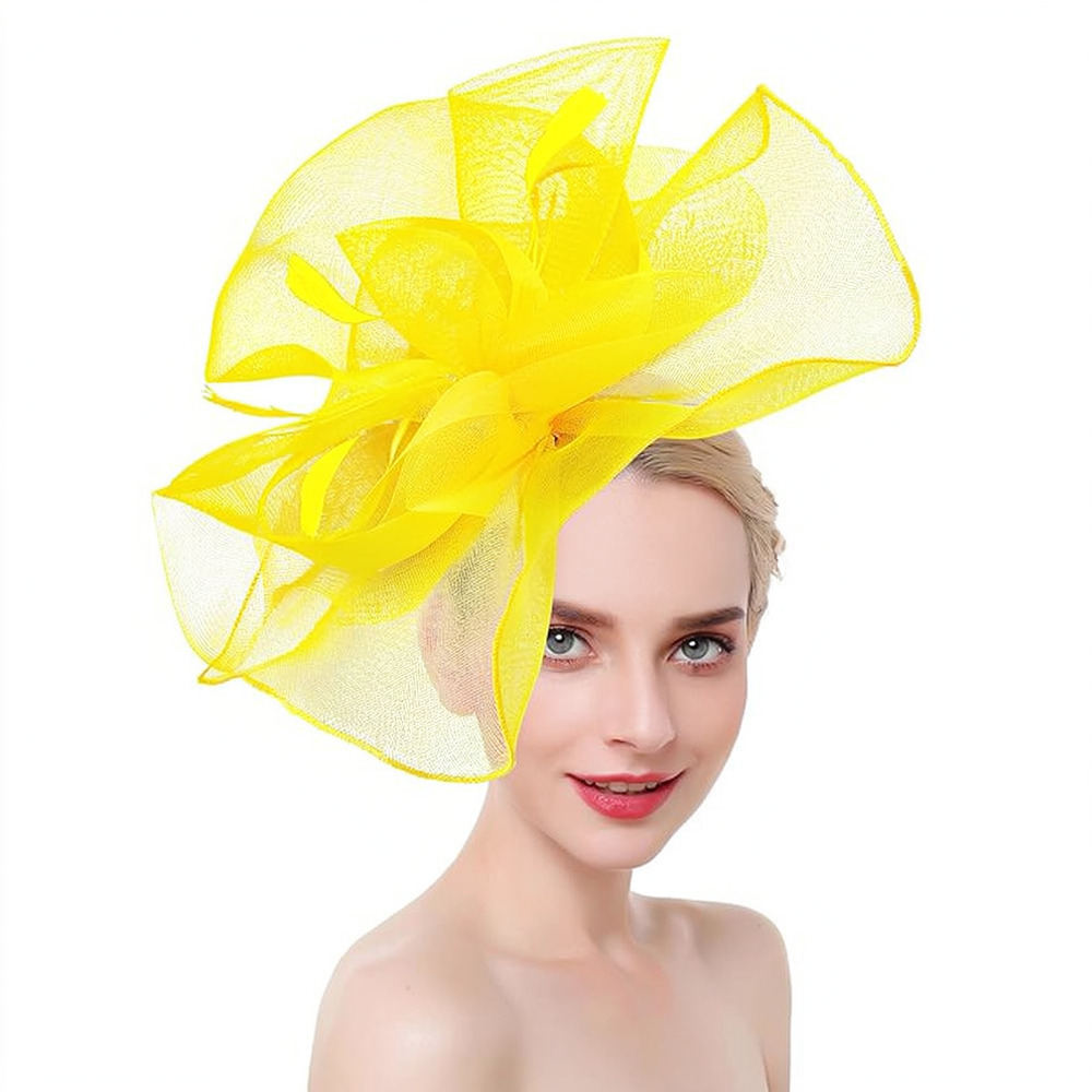 Chapéu Fascinator de Plumas em - Women'S Fashion Kentucky Derby avaliação e preço