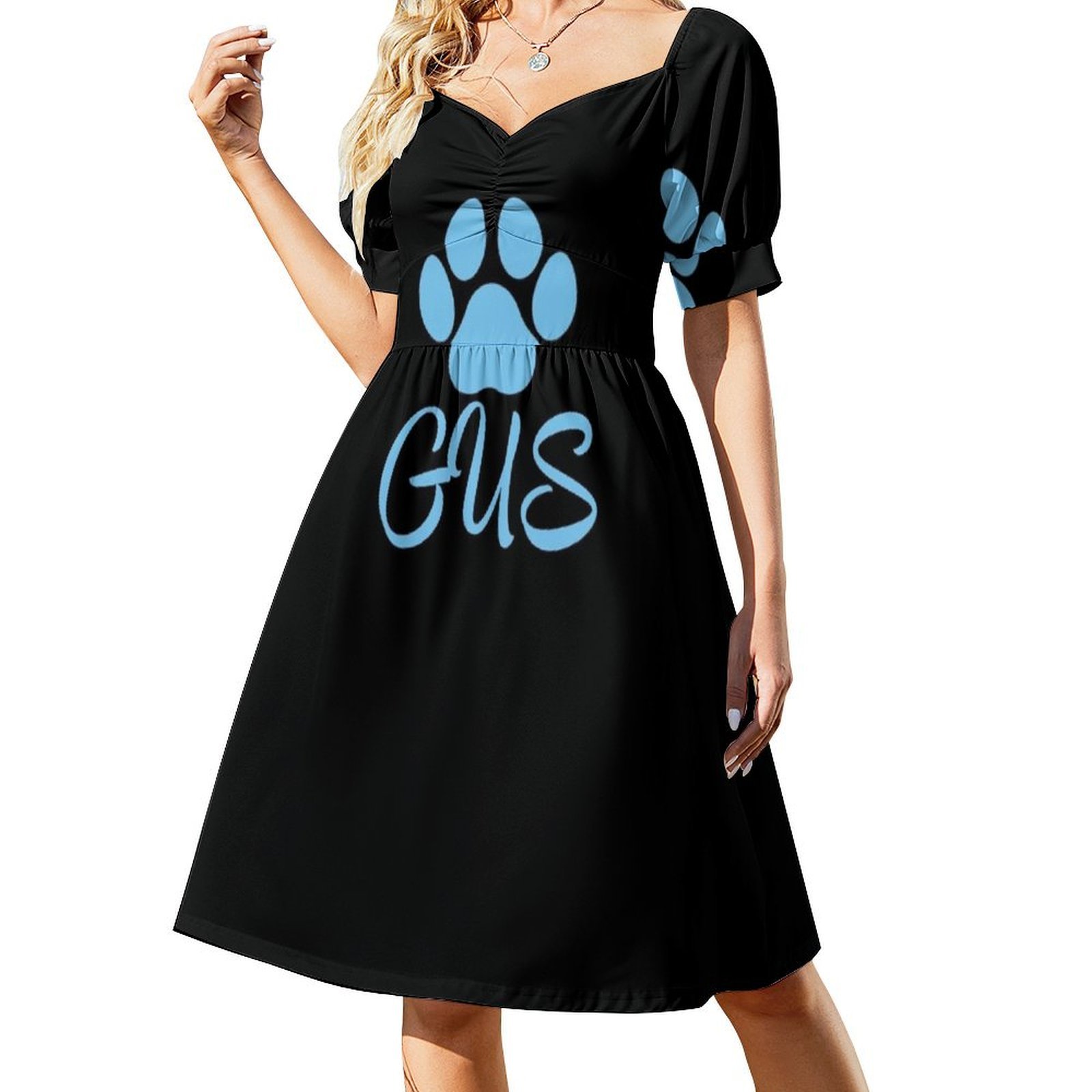 Azul nome do cão gus boho chiq - Women Fashion Dress Names avaliação e preço