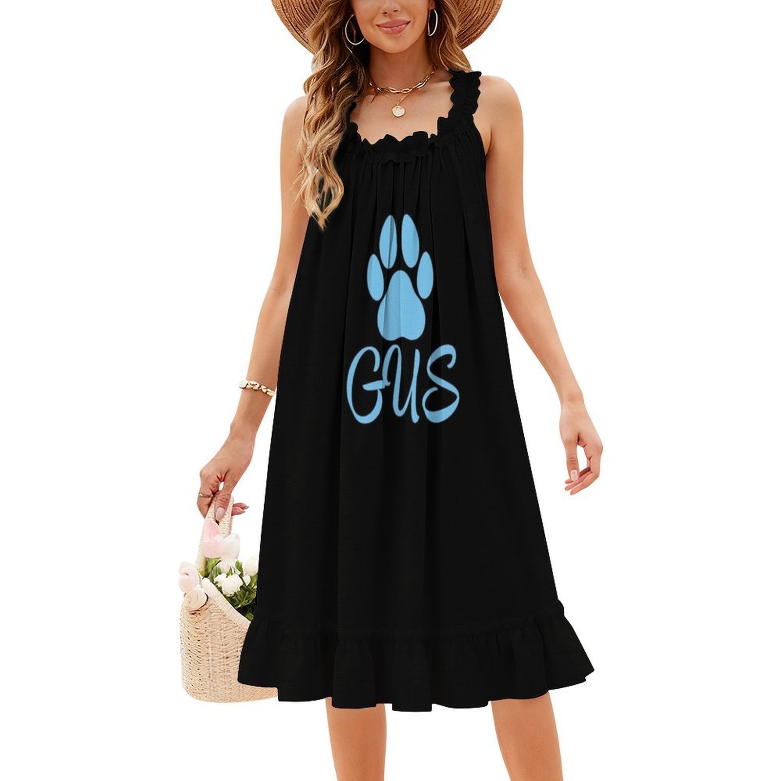 Azul nome do cão gus boho chiq - Women Fashion Dress Names avaliação e preço