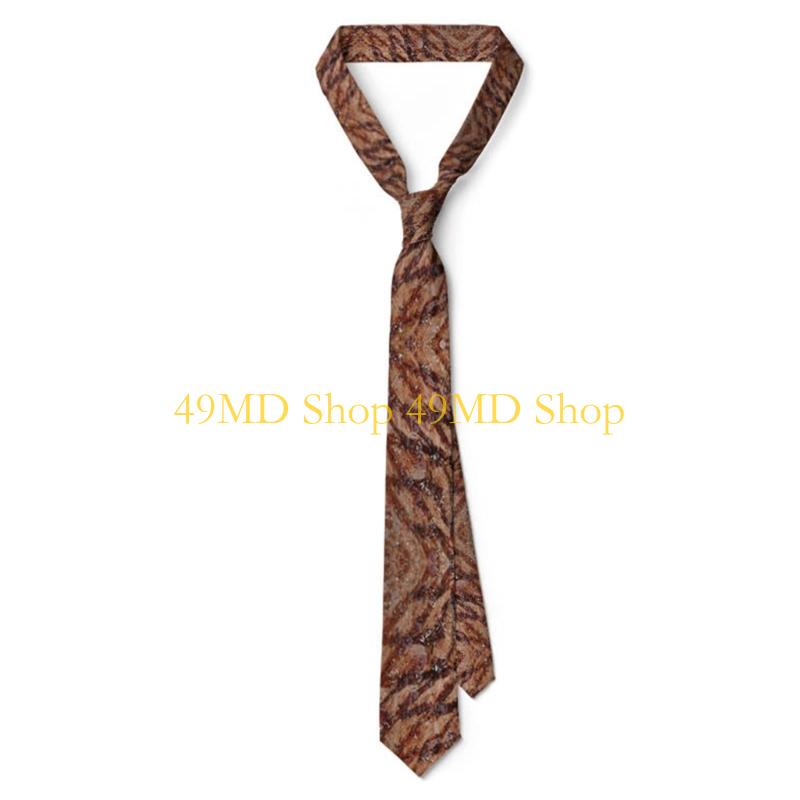 Gravata humorística comida 49M - Women Fashion Necktie avaliação e preço