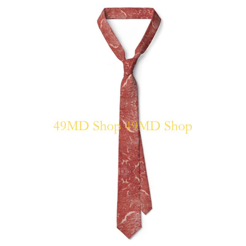 Gravata humorística comida 49M - Women Fashion Necktie avaliação e preço