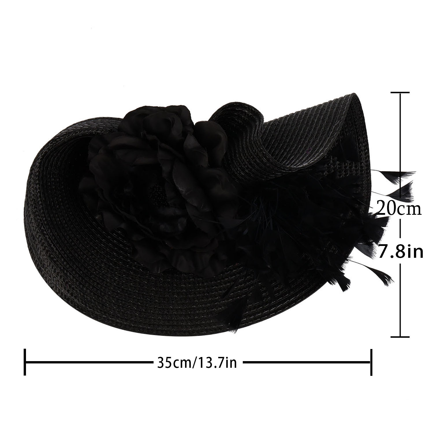 2026 Chapéu Fascinator Feminin - Women'S Fashion Kentucky Derby avaliação e preço