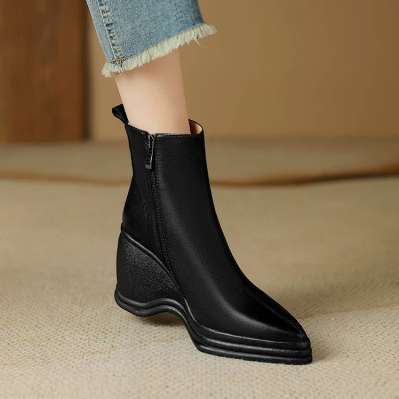 Botas de Salto Alto Femininas  - Women'S Fashion Korea avaliação e preço