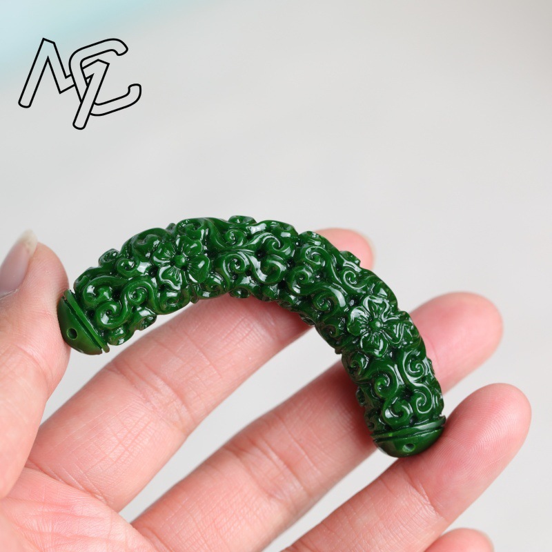 1 peça de Jade Verde Natural e - Women'S Fashion Jewellery avaliação e preço