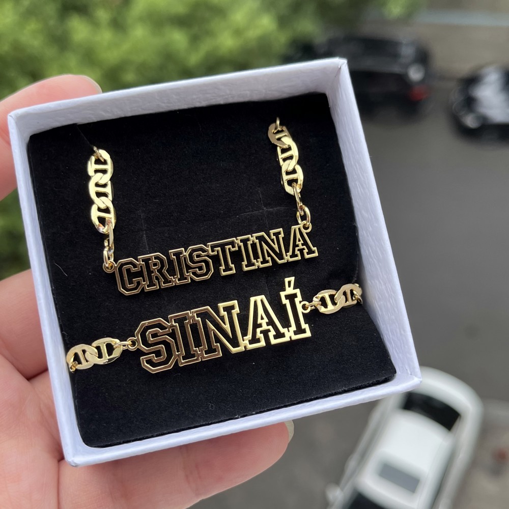 DUOYING-Nome Personalizado Col - Women Fashion Names avaliação e preço