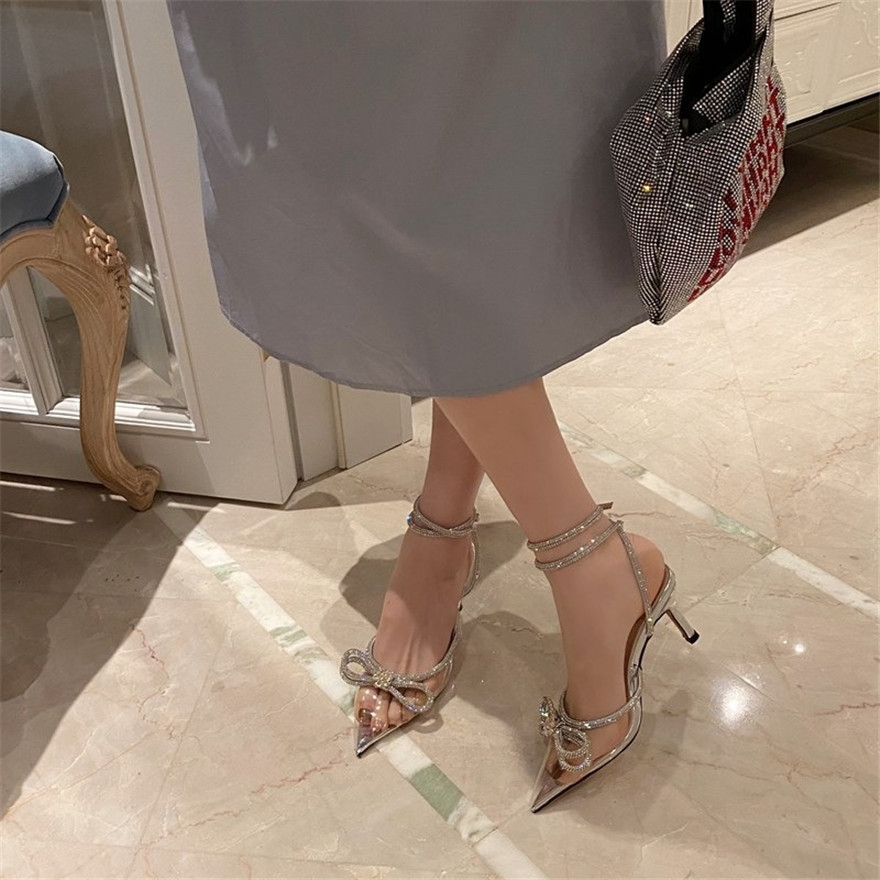 Sandálias Femininas com Laço d - Women'S Fashion Korea avaliação e preço