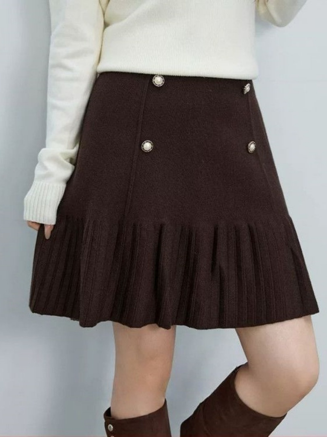 Saia  Godê Plus Size com Cintu - Women Fashion Over The Years avaliação e preço