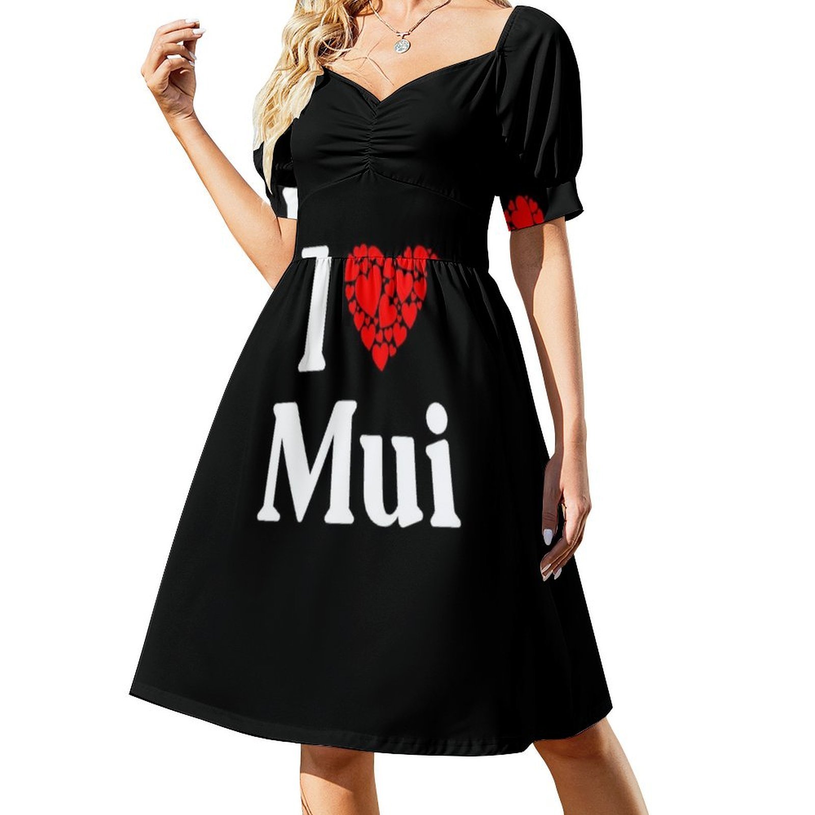 Mui Heart-I Love Mui Boho Chic - Women Fashion Dress Names avaliação e preço